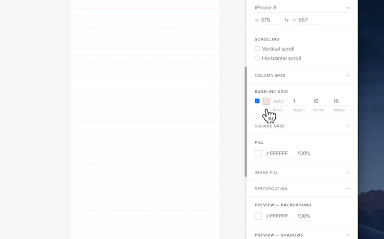 UXPin dashboard