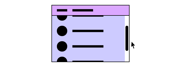 infinite scroll table